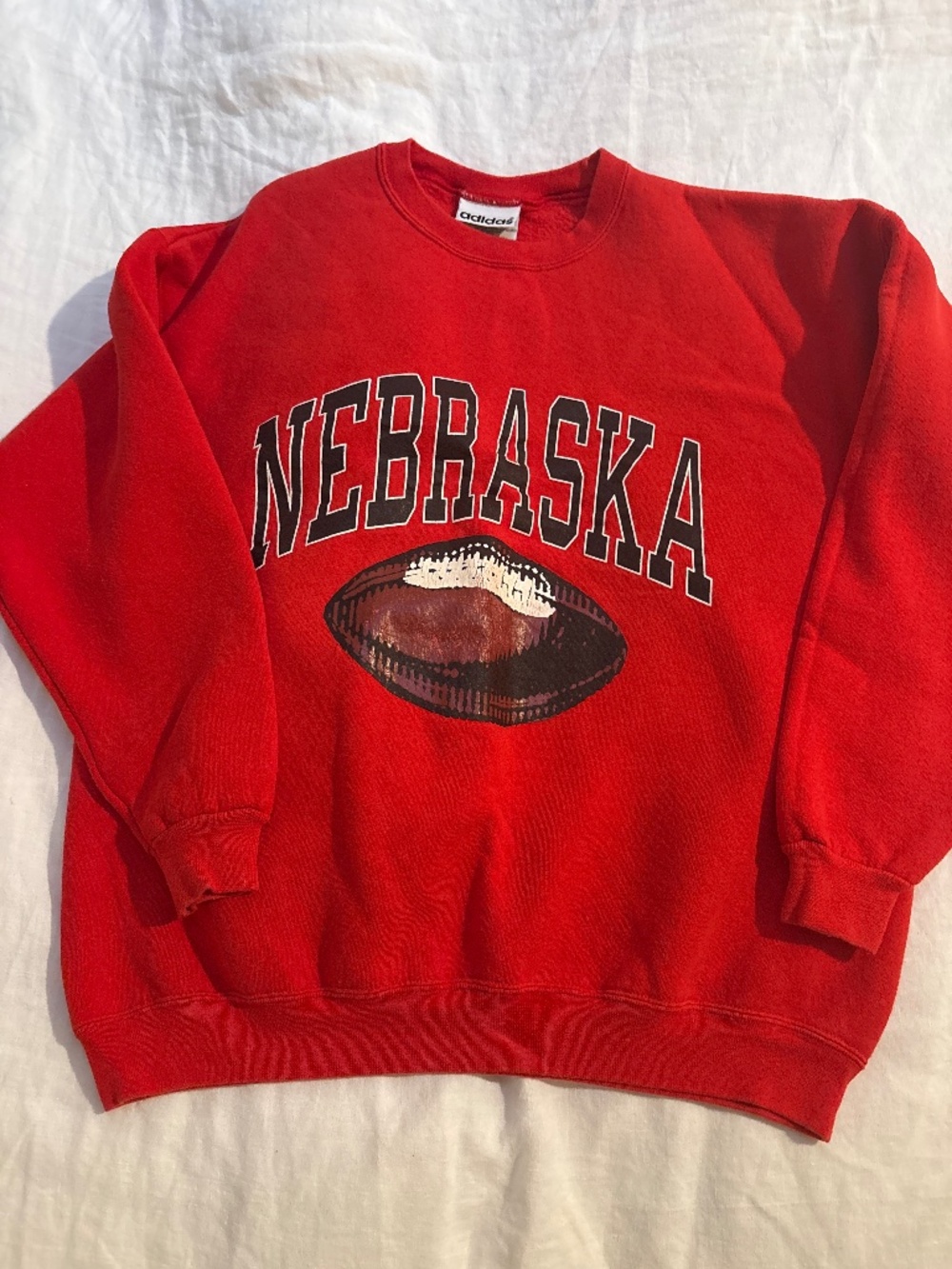 Vintage Adidas Nebraska Huskers Sweatshirt